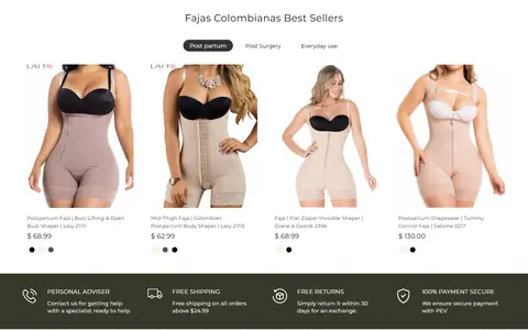 Portada de la tienda de Shapes Secrets